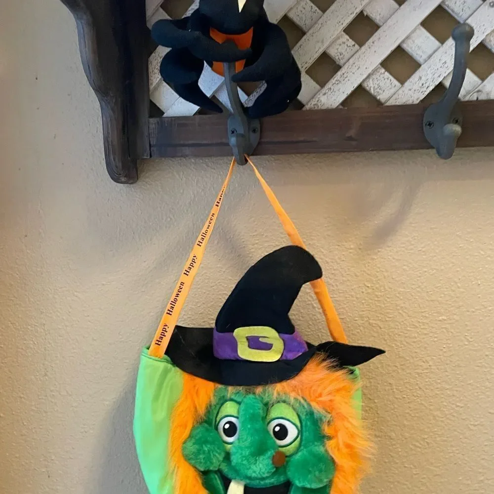RARE Gemmy Witch Treat Bag